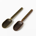 Retro Style Classical Good Quality Handmade Chinese Kongfu Tea Spoons Copper Alloy Tea Scoop Spoon Tea Leaves Tools Accessories