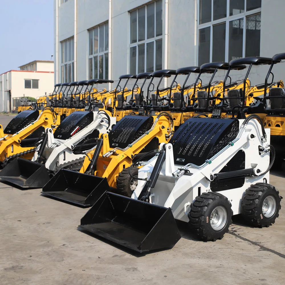 TOSH Manufacturer Mini Small Tractor with Front End Loader Skid Steer Loader
