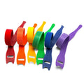 Adjustable Back to Back Hook and Loop Cable Tie Colorful Fastening Organizers Strap