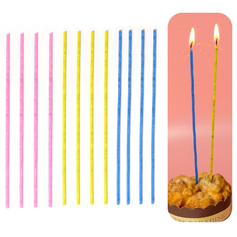 Creative Spark Birthday Candle Long Thin CandleS by Manufacturers
