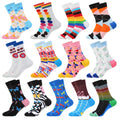 Zhejiang Novelty Men's in Tube Socks Customised Cartoon White Polk Dotted Socks for Teen Girls Boys