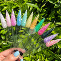 Ready to Ship 12 New Colors Chunky Glitter Mixed Acrylic Powder Dipping Glitter Powder