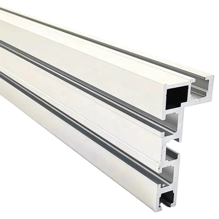 75mm Wide Aluminum Alloy Jig Fixture T Slide Track Fence for Woodworking Router Table