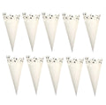 Clear White Wedding Candy Box for Guest Wholesale Party Dessert Gift Decoration Hot Selling Candy Gift Confetti Cones