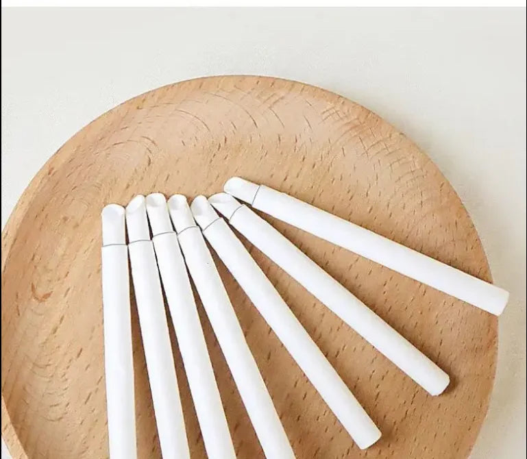Wholesale Telescopic Paper Straw Biodegradable Beverage Straw Telescope Retracted Flexible Telescopic Paper Drinking Straw