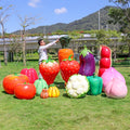 Life-size Giant Modern Decorative Vegetable  Fruit Series  Props Sculpture Model for Window Display Shop Decor