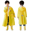 Factory Price Polyester Children Raincoat Rainwear Reflective Rain Coat for Kids