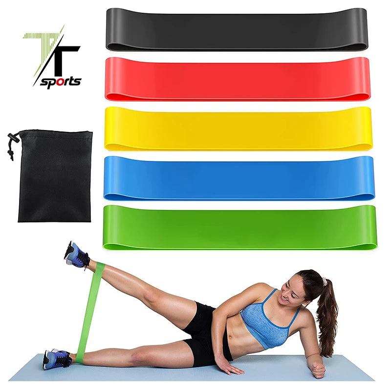 TTSPORTS Resistance Bands Exercise Workout Bands Set for Women and Men
