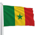 3X5FT 90x150cm 100% Polyester Manufacturer Wholesale Best Price Custom Flags Banners Senegal Flags
