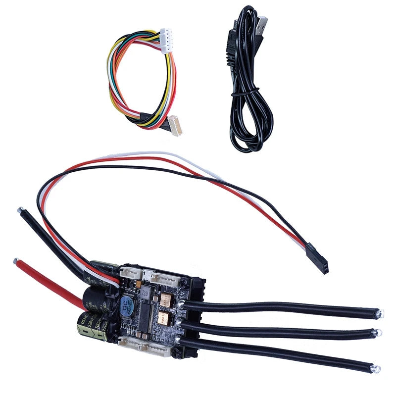 FLIPSKY 50A Electric Speed Controller Flipsky Mini FSESC4.20 Based on VESC 4 for Ebike Escooter Motorcycle