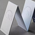 Customized Embossed Personalized Business Card  3d Effect Thank You Card 600g Cotton Paper Gift Greeting Cards