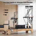 Promotional Durable Portable Oak Wood Pilates Reformer Half Tower White Maple Core Training Bed for Pilates Studio