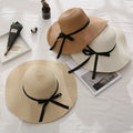 Wholesale Fashion Character Beach Hat Colorful Elegant Adult Women Sun Brim Large Floppy Summer Outdoor Casual