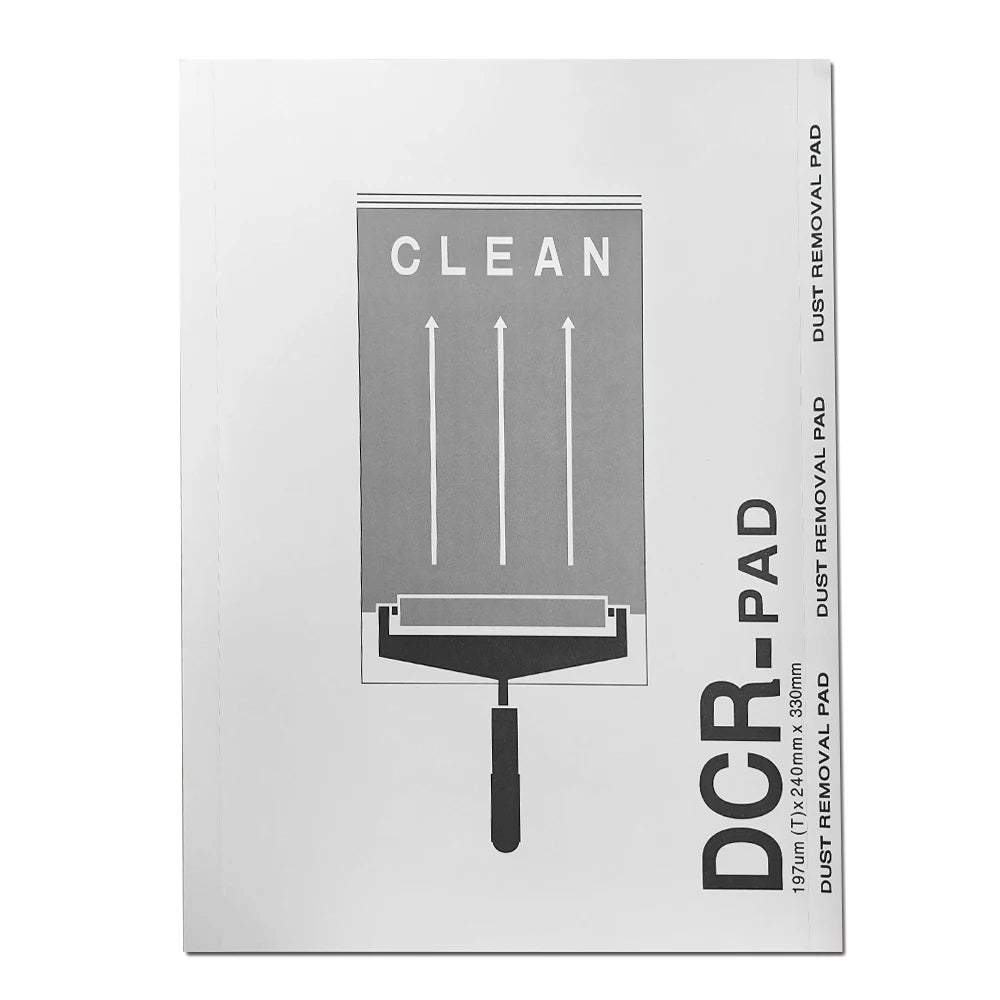 ALLESD 240*330mm Safety Peelable DCR Pad Adhesive Silicone Roller Clean Paper Dust Removal Sticky Pad for Cleanroom