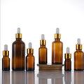 Custom Glass Dropper Bottle 5ml 10ml 15ml 20ml 30ml 50ml 100ml Essential Oil (new) 2 oz Dropper Bottle