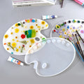 DIY Irregular Rolling Tray Mold Clear Paint Palette Resin Mold