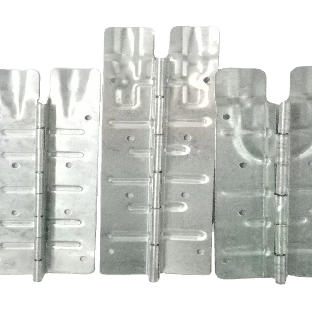 217*83*1.5MM Galvanized Steel Sheet Metal Fabrication Hinges Box Pallet Collar Hinges