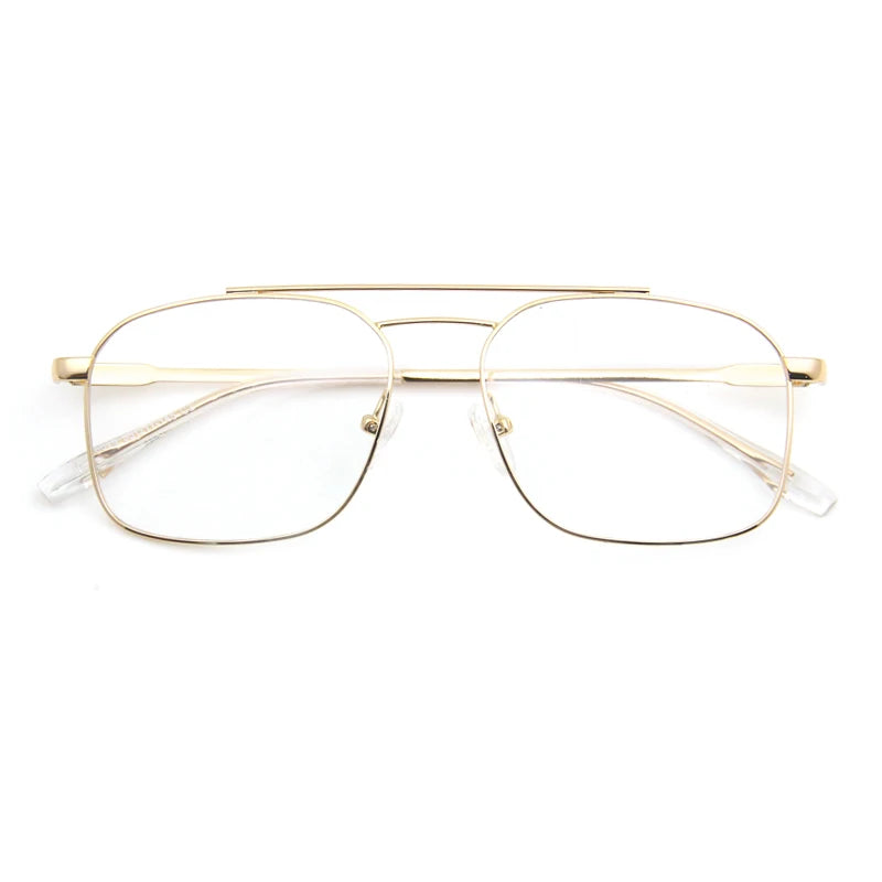 Optical Classic Print Anti Blue Light Blocking Stainless Eyeglasses Frame for Unisex Reading Glasses