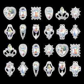 Luxury Nails Diamonds Large Rhinestones Nail Beauty Accessories 3D Nail Art Charms Rhinestones