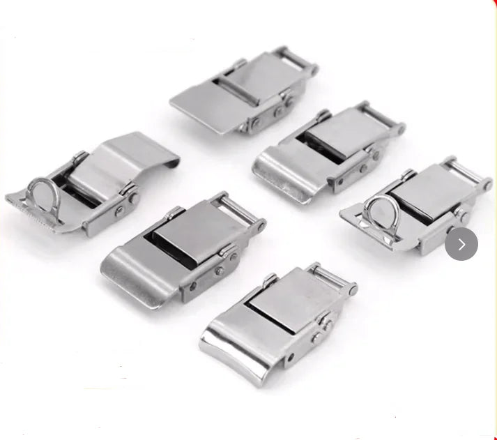 Factory Directly Weldable Stainless Steel Iron Safety Cabinet Camera Case Metal Toggle Latch Lock Toggle Clamp Hardware