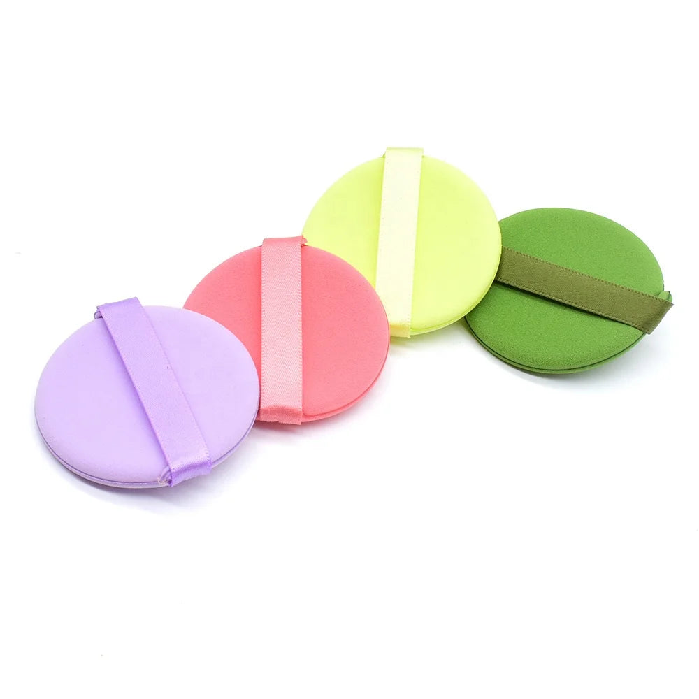 Reusable Latex Free BB Cream Makeup Sponge  Puff Washable Soft Round Cosmetic Powder Air Cushion Puff Pad