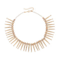 New Fish Bead Pendant Necklace Gold Plated Collarbone Chain for Women for Party Evening Jewelry