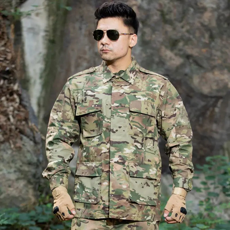 Swedish M90 Jungle Camouflage Combatl Bdu Uniform Suit