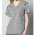 Custom Logo Scrubs Set for Women & Men Nurse Professionals Uniforms Set Unsex V Neck Top & Pocket With Pants