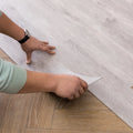 Non Slip Waterproof Fireproof Peel and Stick LVT Floor Pvc Plastic Flooring