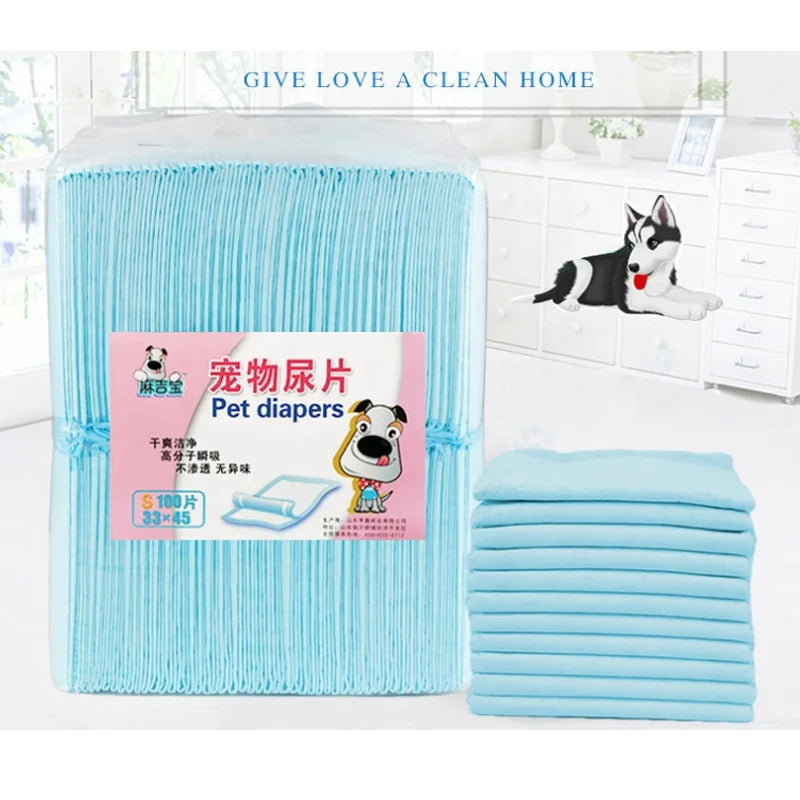 Dancing Paws Large Eco-Friendly Disposable Dog Diapers Size L Made of Cotton for Pet Cleaning & Grooming