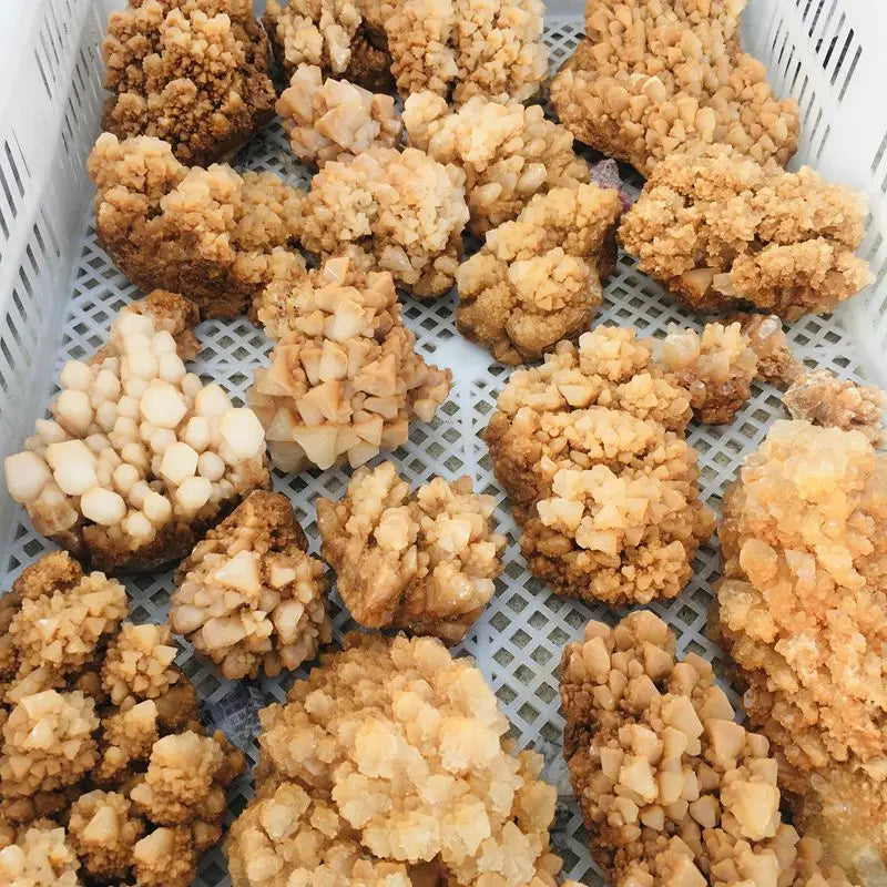Natural Rough Raw Healing Crystals Mineral Specimen Stone Clusters Yellow Stalactite for Sale