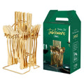 Top Qualite Durable Brillant Polissage or Vaisselle Couverts Couverts Ensemble 24 Pcs En Acier Inoxydable