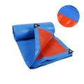 White Poly Tarpaulin Roll 10*20ft Water Windproof Truck Cover Tent Car Awning Woven Warp Solid PE Tarpaulin for Vehicle