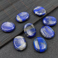2026 Gems Lapis Lazuli Worry Stone Pocket Healing Palm Thumb Stones