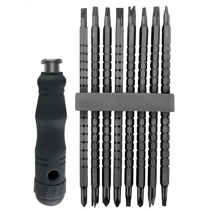 17 in 1 Special Shaped Magnetic Screw CRV Torx Key Screwdriver Set