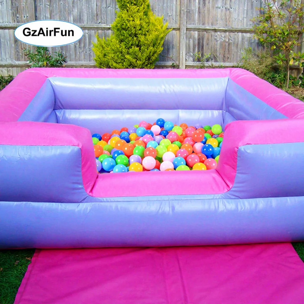 Portable Inflatable Ball Pit Soft Play Rides Ball Pool Kids Amusement Park