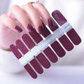 Wholesale Custom Nail Wraps Nail Art Decoration Sticker Jamberry Nail Sticker Real Nail Polish Nail Strips