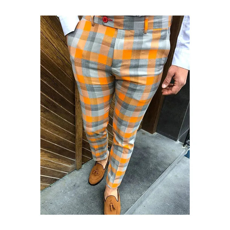 New Arrival Men's Casual Slim Fit Plus Size Breathable Windbreaker Fashion Pants
