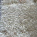 Factory Supply White Long Curly Hair Sheep Wool Lamb Fur Plate Kalgan Fur Plate