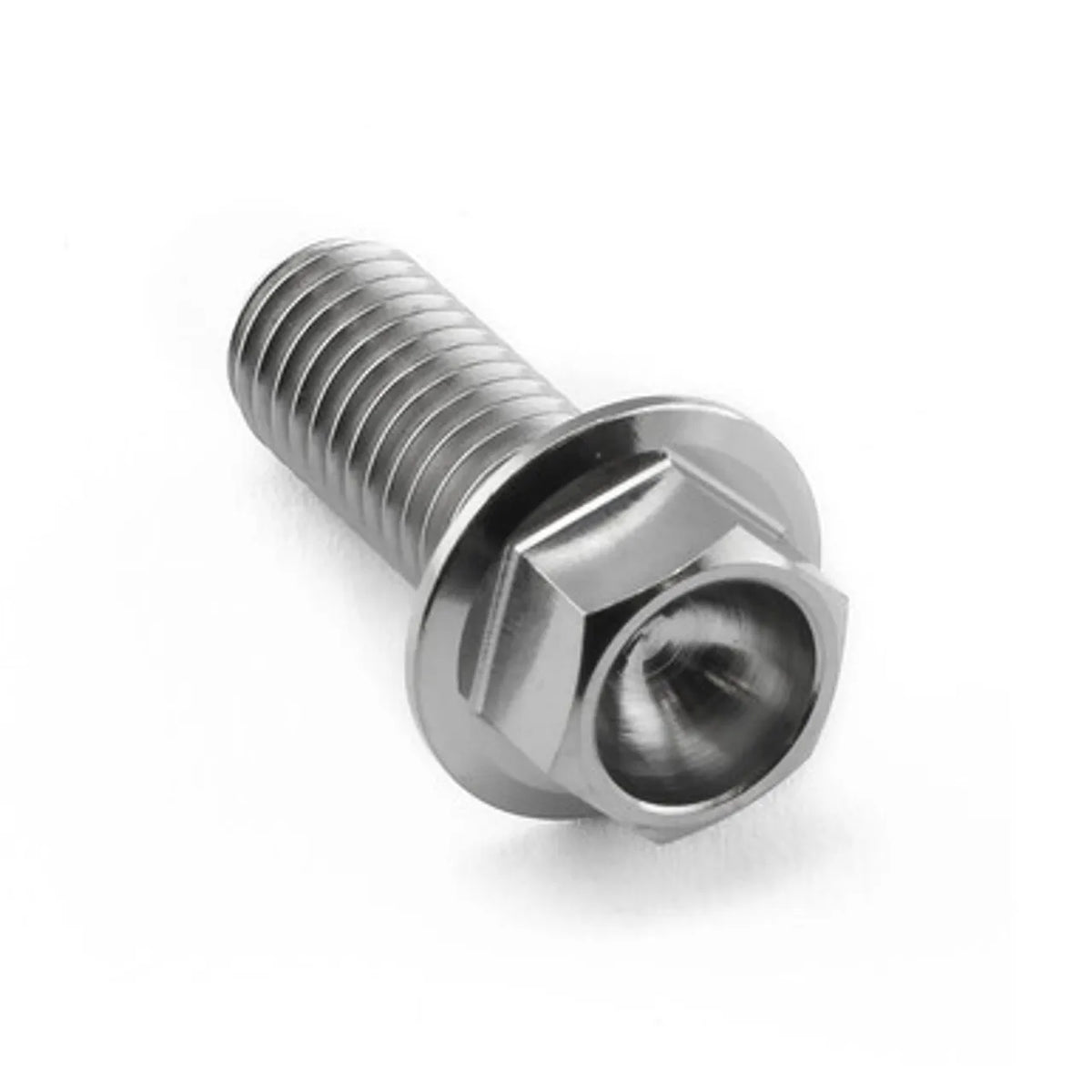 Titanium Flanged Hex Head M5 M6 M8 M10 10Mm 15Mm 20Mm 25Mm 30Mm 35Mm 40Mm 45Mm 50Mm 55Mm 60Mm Race Spec Bolt Titanium Bolt