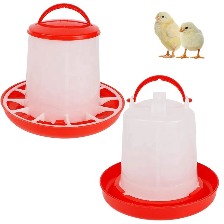 Mini Poultry Feeders and Drinkers Chicken Water 1.5L Quail Drinking Fountain for Sale