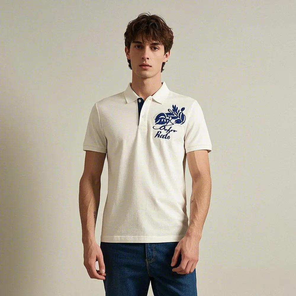 Plain Blank 100% Cotton Polo T Shirt 4Xxxxl Customized Logo Printing Embroidered Men Polo T-Shirt