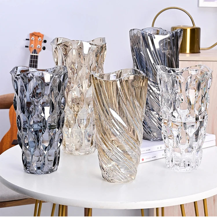 Home Premium Glass Cylinder Vases Vases Decor Flower Vase Home Decor