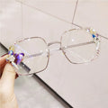 Women's Computer Eye Care Plane No Degree Play Mobile Phone protection Eyes Anti-blue Anti-fatigue Glasses