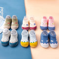 High Quality Cute Monster Cartoon Pattern Shoes Socks Baby Toddler Rubber Sole Non Slip Socks