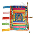 Tibetan Satin Wind Horse Flag Tibetan Buddhism Buddha Prayer Flags