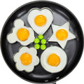 Wholesale Stainless Steel Fried Egg Mold Pancake Shaper and Egg Ring Kitchen Gadgets Metal Egg Tools