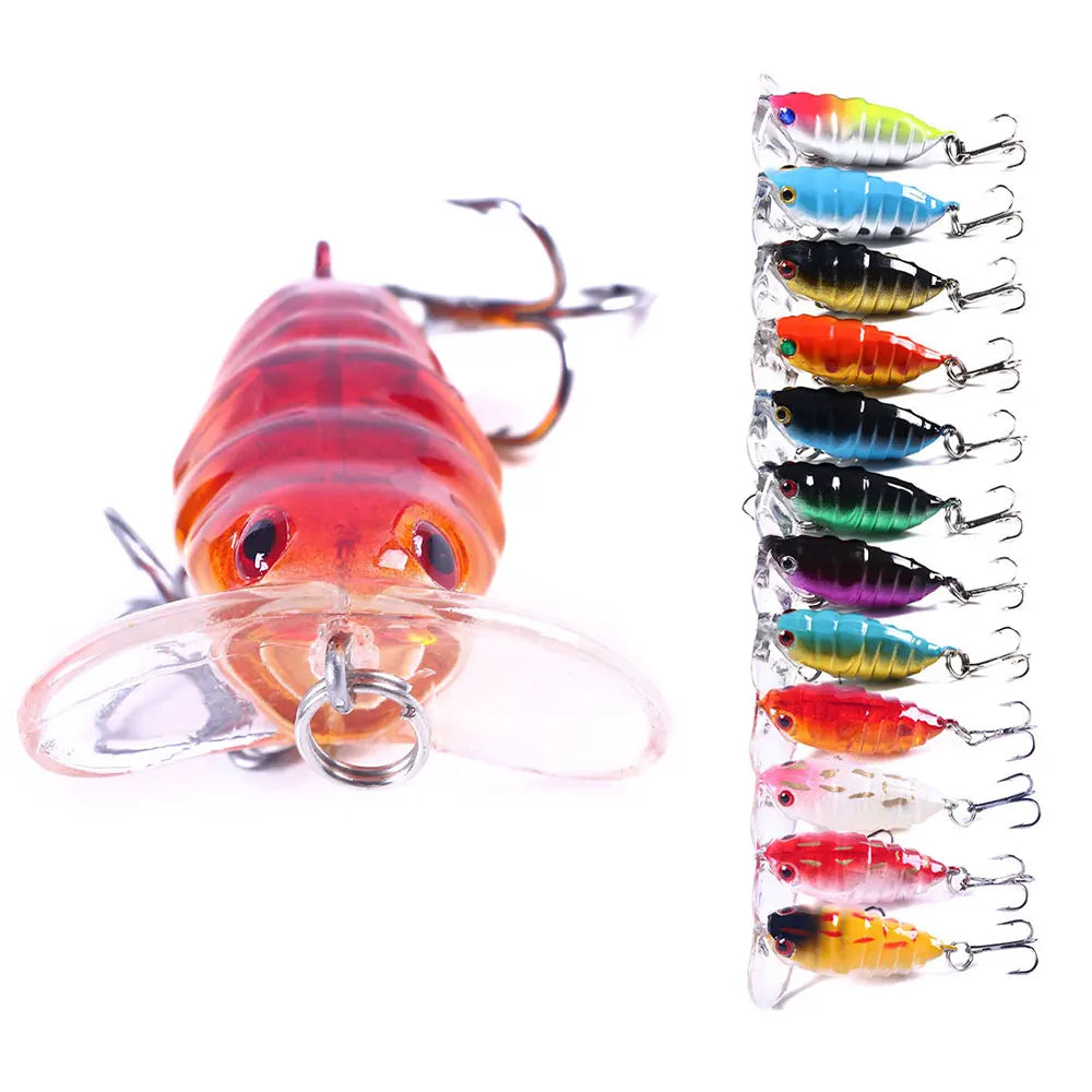 4CM-4.4G Wholesale Hard Bionic Bait Insect Bait Carp Fishing Lures Hard Bait