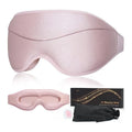3D 100% Light Blocking Soft Breathable Luxury Elastic Strap Crystal Eye Mask Sleeping Mask Cover for Dark Circles OEM Supply