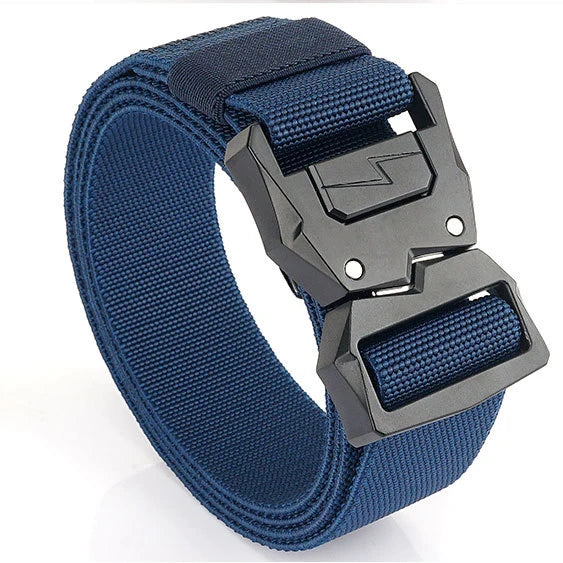 New Luxury Black Stretch Fabric Belt Outdoors Nylon Security for Men's Nylon Belt Molle Olive Survival Waist Belt